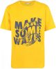 America Today Jongens T shirt Print Geel online kopen