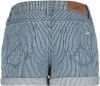 America Today Junior gestreepte slim fit jeans short Nicky blauw online kopen