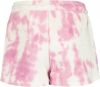 America Today Junior tie-dyeregular fit sweatshort Nea van biologisch katoen roze/wit online kopen