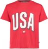 America Today Junior T shirt Elvy USA Jr met tekst rood/wit online kopen