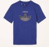 Adidas Boys Spirit Shortsleeve basisschool T Shirts Blue 100% Katoen online kopen