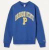 America Today Junior sweater Samson Jr met printopdruk blauw online kopen