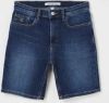 Calvin klein Korte Broek Jeans REGULAR SHORT ESS BLUE online kopen