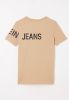 Calvin klein Jeans! Jongens Shirt Korte Mouw -- Bruin Katoen online kopen
