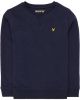 Lyle & Scott ! Jongens Sweater Maat 152 Donkerblauw Katoen/polyester online kopen