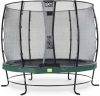 EXIT Toys Exit Elegant Trampoline Met Veiligheidsnet Economy Rond 251 Cm Groen online kopen
