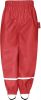 Playshoes Fleece halflange broek rood online kopen