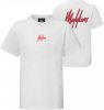 Malelions ! Unisex Shirt Korte Mouw Maat 140 Wit Katoen/elasthan online kopen