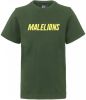Malelions ! Jongens Shirt Korte Mouw Maat 140 Legergroen Katoen/elasthan online kopen
