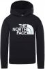 The North Face Black Sweatshirt Nios With Hooing Nf0A33H4K3H1 , Zwart, Heren online kopen