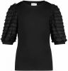 AI&KO ! Meisjes Shirt 1/2 Mouw -- Zwart Katoen/polyester/elasthan online kopen