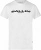 Ballin Amsterdam ! Jongens Shirt Korte Mouw Maat 164 Wit Katoen/elasthan online kopen