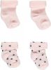 Bess ! Meisjes 2-pack Sokken Maat 62 Roze Katoen/polyester/elasthan online kopen