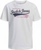 Jack & jones ! Jongens Shirt Korte Mouw -- Off White Katoen online kopen