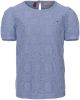 LOOXS ! Meisjes Shirt Korte Mouw -- Blauw Katoen/polyester/elasthan online kopen