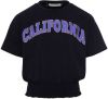 Looxs Revolution Navy t shirt california voor meisjes in de kleur online kopen