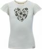 Looxs Revolution Offwhite t shirt met wijde mouw voor meisjes in de kleur online kopen