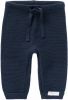 Noppies baby broek Grover van biologisch katoen donkerblauw online kopen