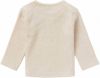 Noppies baby gemêleerde ribgebreide longsleeve Natal met biologisch katoen beige melange online kopen