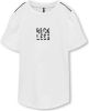 Only ! Jongens Shirt Korte Mouw -- Wit Katoen online kopen