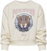 Only ! Meisjes Sweater -- Off White Katoen/polyester online kopen