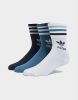 Adidas Originals Adicolor sokken wit/lichtblauw/donkerblauw(set van 3 ) online kopen