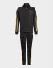 Adidas Team Polyester Regular 3 Stripes Trainingsjack Black/Gold Metallic online kopen
