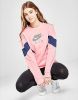 Nike Air Sweatshirt van sweatstof voor meisjes Pink Glaze/Midnight Navy online kopen