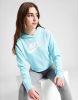 Nike Sportswear Club Korte hoodie van sweatstof voor meisjes Blauw online kopen