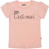 DJ Dutchjeans ! Meisjes Shirt Korte Mouw -- Roze Katoen/elasthan online kopen