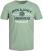 Jack & jones T shirt Korte Mouw Jack &amp, Jones JJELOGO TEE SS O NECK online kopen