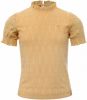 LOOXS ! Meisjes Shirt Korte Mouw -- Geel Katoen/polyester/elasthan online kopen