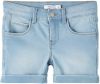 Name it Shorts Girls Salli Slim Denim Shorts 6470 Tx Lichtblauw online kopen