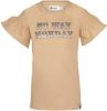 No way monday ! Meisjes Shirt Korte Mouw -- Camel Katoen/elasthan online kopen