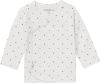Noppies ! Unisex Shirt Lange Mouw Maat 62 Wit Katoen/elasthan online kopen