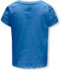 Only ! Meisjes Shirt Korte Mouw -- Blauw Katoen online kopen
