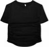 Only ! Meisjes Shirt Korte Mouw -- Zwart Viscose/elasthan online kopen