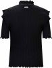Retour Denim ! Meisjes Shirt Korte Mouw -- Zwart Katoen/modal/elasthan online kopen