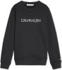 Calvin Klein Jeans! Jongens Sweater  Maat 140 Zwart Katoen/polyester online kopen