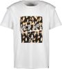 Cars T shirt Mirla met printopdruk wit online kopen