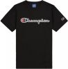 Champion T shirts Kids Crewneck T Shirt Zwart online kopen