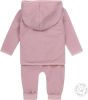 Dirkje newborn baby vest + longsleeve + broek set van 3 roze/lichtroze online kopen