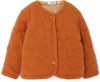 Lil Atelier Babykleding Damir Short Loose Quilt Jacket Oranje online kopen