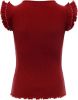 Looxs Revolution Rib jersey top roest voor meisjes in de kleur online kopen