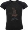 Looxs Revolution T shirt franjes en print voor meisjes in de kleur online kopen