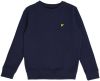Lyle & Scott ! Jongens Sweater Maat 152 Donkerblauw Katoen/polyester online kopen