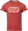 Noppies ! Meisjes Shirt Korte Mouw Maat 104 Bordeaux Rood Katoen online kopen