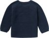 Noppies baby longsleeve Pino van biologisch katoen donkerblauw online kopen