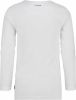 Vingino ! Jongens Shirt Lange Mouw Maat 116 Wit Katoen/elasthan online kopen