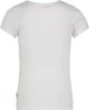 Vingino ! Meisjes Shirt Korte Mouw Maat 116 Wit Katoen/elasthan online kopen